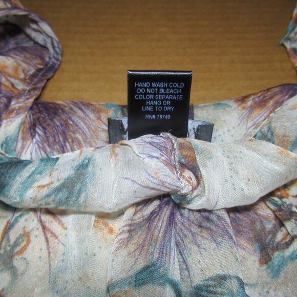 Vintage Wet Seal Sheer Floral Blouse | Size S - Picture 7 of 8